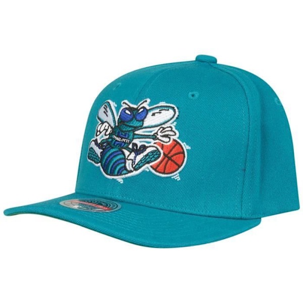 M&N Stretch Snapback - Lippu GROUND HWC Charlotte Hornets Svart