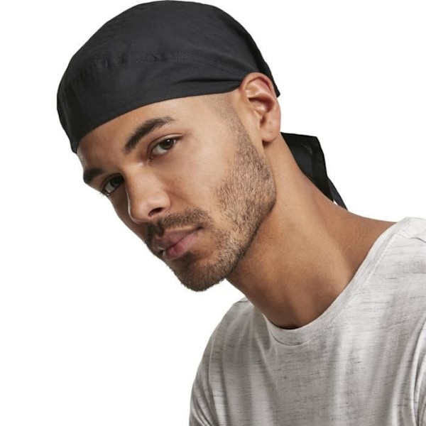 Bandana - Urban Classics - Du-Rag - Sort - 100% Bomuld - Til Mænd svart