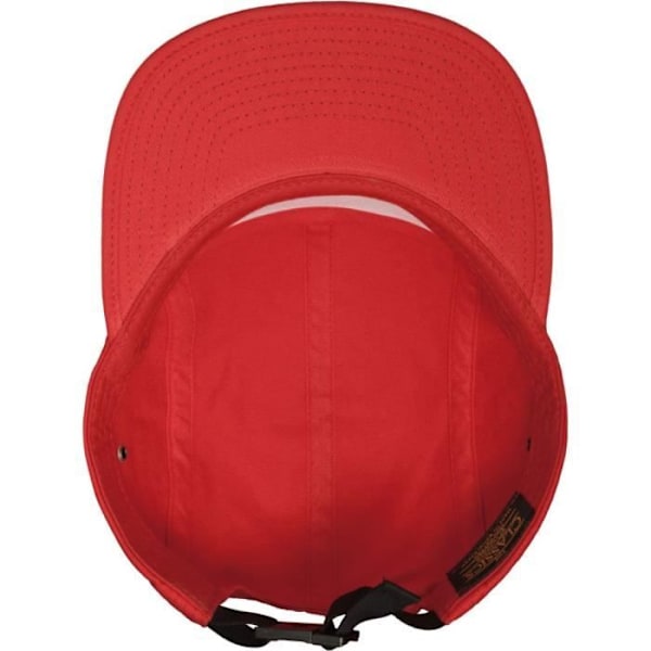 Snapback-lippis - Flexfit - JOCKEY - 5 paneelia - 100% puuvilla - Punainen rød