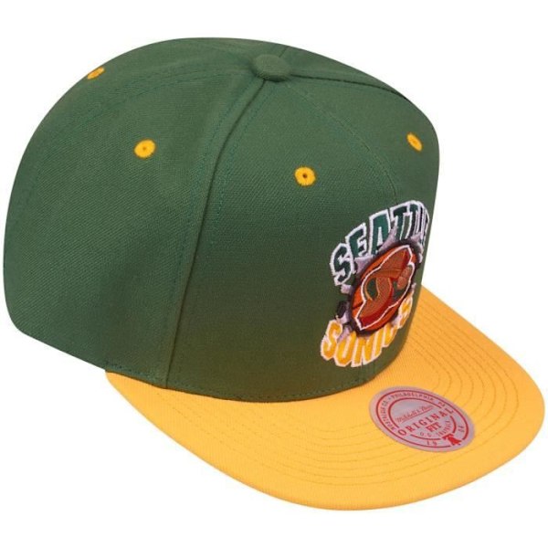 Mitchell & Ness Snapback-keps BREAKTHROUGH Seattle Supersonics svart och grönt