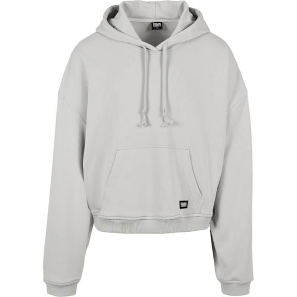 Sweatshirt - Urban Classics - 80-talet - Ljus grå - XXL - Med huva Ljusgrått M