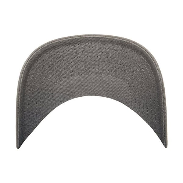 Keps - Flexfit - 5-panel - Grå - 100% bomull - Unisex - Vår/Sommar grå Unik storlek