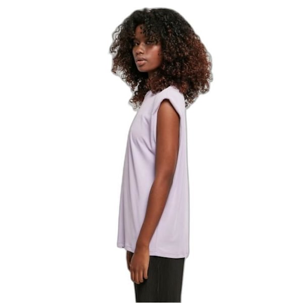 Naisten Urban Classics Modal Padded Shoulder -toppi - valkoinen - XL Vit XS
