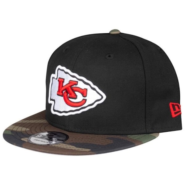 Casquette New Era 9Fifty Snapback - Kansas City Chiefs sort camouflage camo svart
