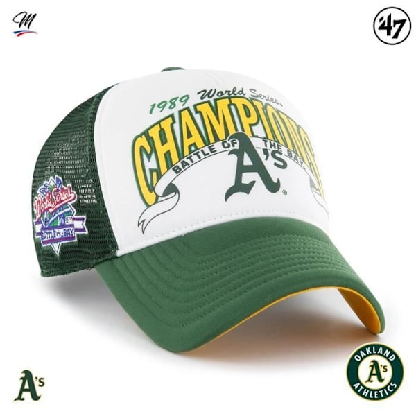 Casquette MLB Oakland Athletics Mousse 'Foam '47 Offside DT' - BCWS-FOAMC18KPP-DG89