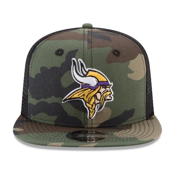 New Era 9Fifty Mesh Snapback Cap Minnesota Vikings trä camo