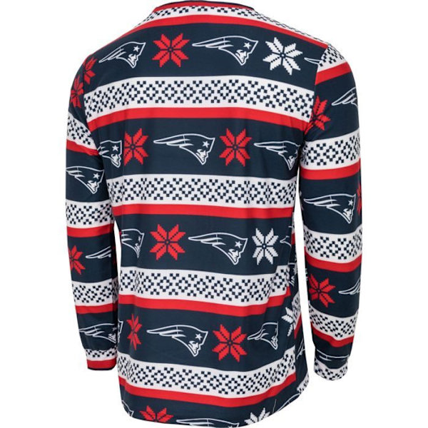 NFL-hold Vinter JULE Pyjamas Sæt skjorte og bukser New England Patriots S