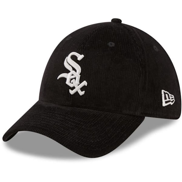 Stretch-capseli New Era 39Thirty CORDE Chicago White Sox - Musta - Miehet Svart S / M