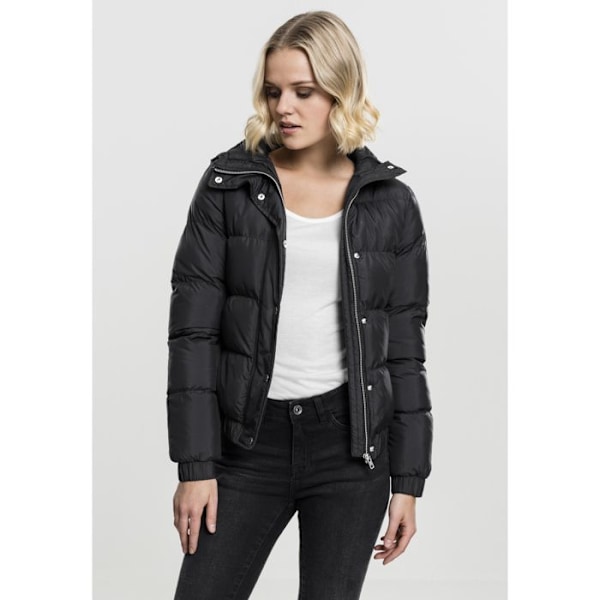 Parka dam Urban Classic med huood svart XL