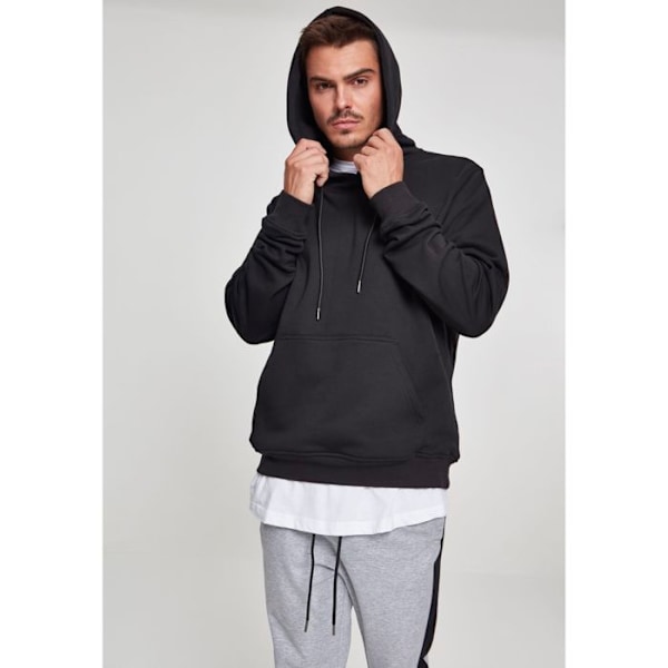 Huppari - Urban Classic - Basic Terry - Kängurupussi - Pitkät hihnat - Maksimaalinen mukavuus svart jag