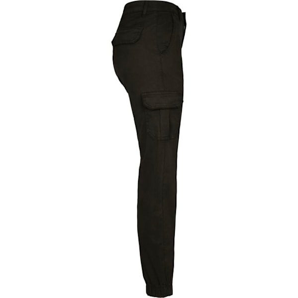 Cargo bukser til kvinder - Urban Classic - Høj talje - Sort farve - Optimal komfort - Streetwear stil sort 28