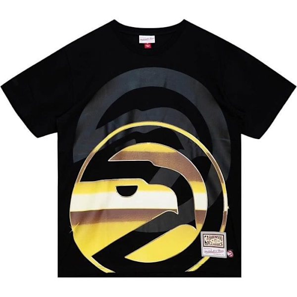 Skjorte - Mitchell & Ness - BIG Face 4.0 - Sort - Regular - Klassisk krave Svart XL