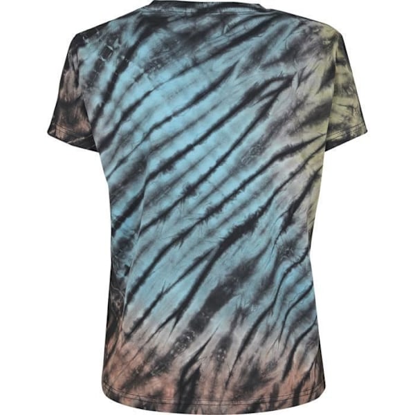 T-shirt Dam - URBAN CLASSICS - Boyfriend Tie Dye - 100% Bomull - Stor - Korta Ärmar Flerfärgad M