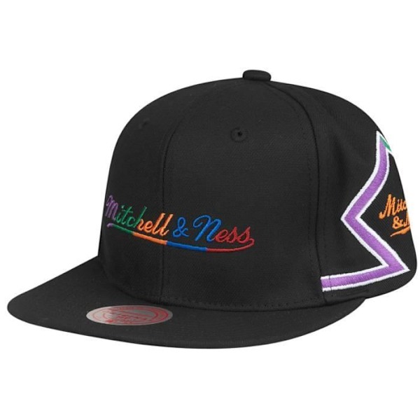 Casquette Mitchell & Ness Snapback - DIAMOND SCRIPT svart / multi svart / multi