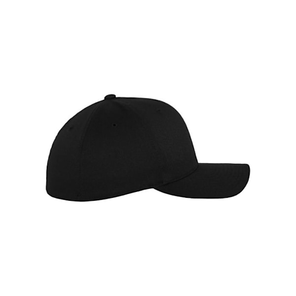 Casquette - Flexfit - Wooly Combed - Sort - Mix - Sportswear sort/sort S / M