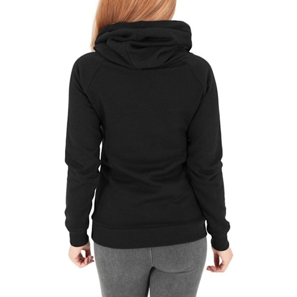 Hættetrøje - Urban Classics - Raglan - Sort - Lange ærmer - Store størrelser svart XXXXXL