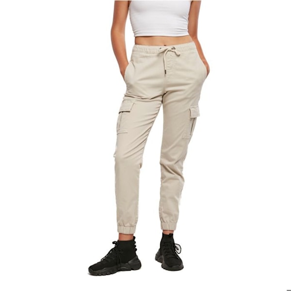 Jogging cargo komfortabel høj talje dame Urban Classics äggskal jag
