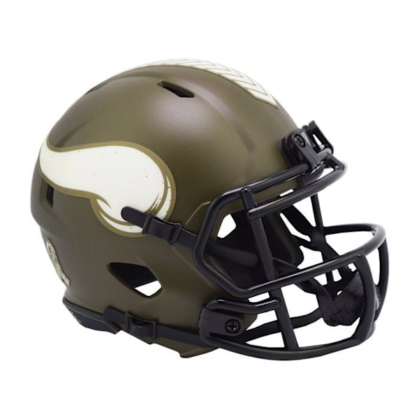 Riddell Speed Mini Huvudskydd SALUTE Minnesota Vikings Oliv