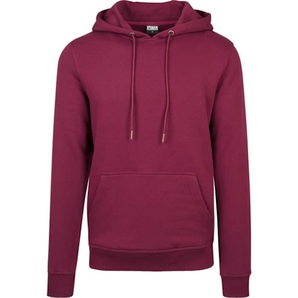 Urban Classics - Basic Sweat Hoody port rød Röd S