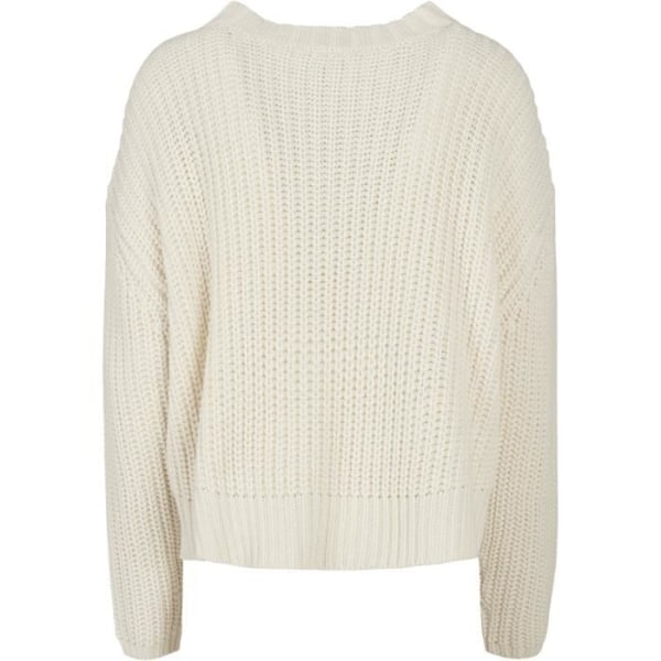 Sweatshirt - Urban Classics - Wide Oversize - Hvid - Høj hals - Lange ærmer Vit XXXL