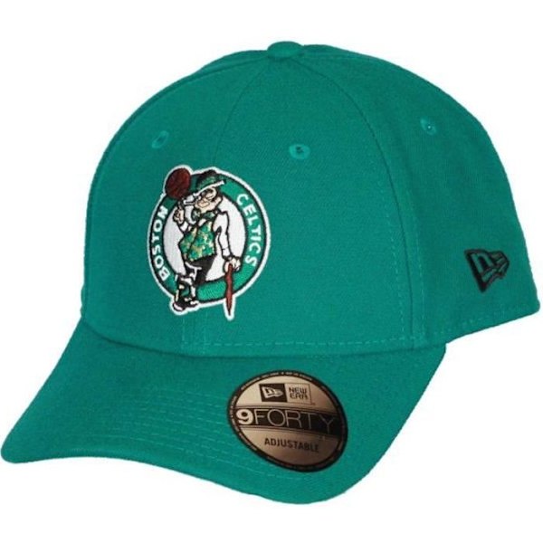 Uusi Aikakausi 9Forty La ligue Kaareva lippalakki ~ Boston Celtics