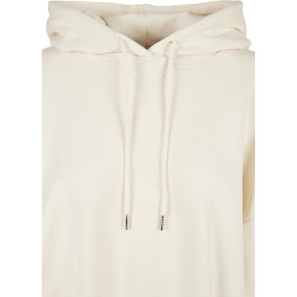 Sweatshirt - Urban Classics - Oversized - Ekologisk frotté - Huva - Vit Vit XL/XXL