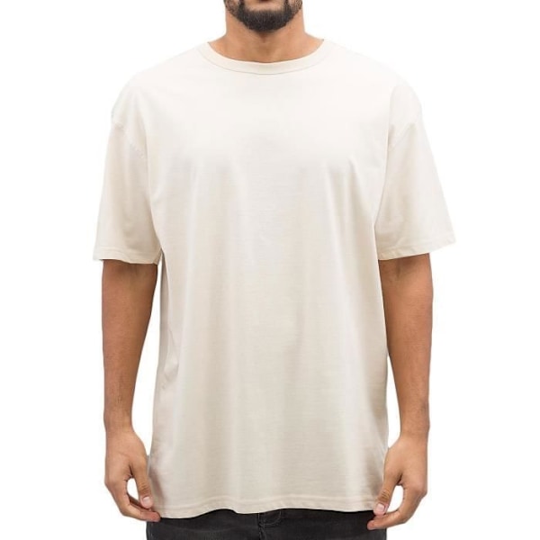 Yliisoa T-paita - Urban Classics - Mies - 100% puuvilla - Väri beige - Lyhyt hiha