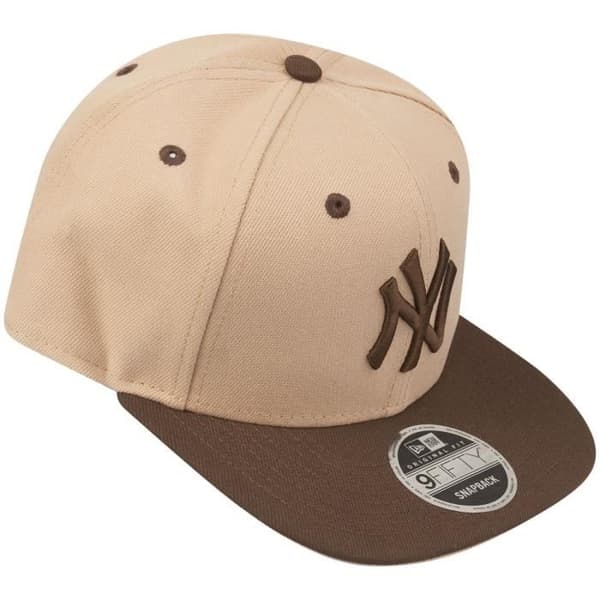 Keps 9FIFTY New York Yankees - NEW ERA - kamel - 100% polyester - sportkläder kamel
