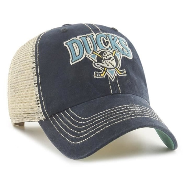 47 Brand Trucker-lippalakki - Anaheim Ducks - Valkoinen, Musta ja Oranssi Svart, vit, orange