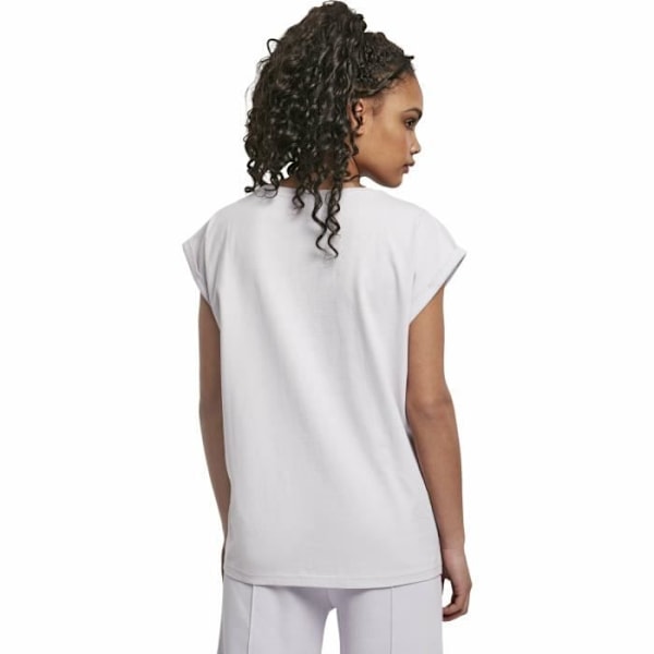 Naisten T-paita - Urban Classics - Violetti lila - Luomu puuvilla - Lyhyet hihat - Rento malli Violetti lila XXXXL