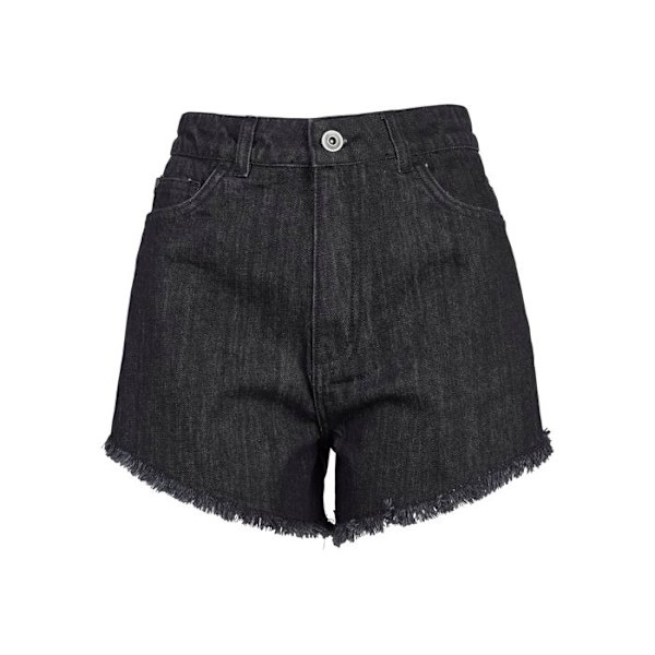 Kort Femme - Urban Classics - Denim Hot - Tætsiddende - Blå - Praktiske Lommer svart 27