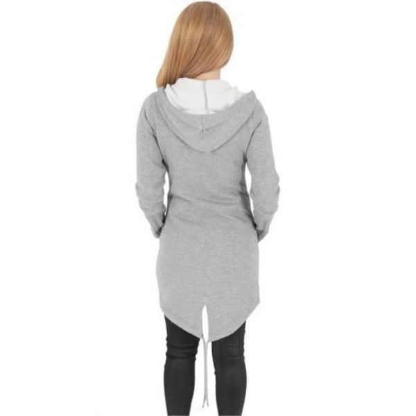 Hiki Parka Pitkä Urban Classics grå M