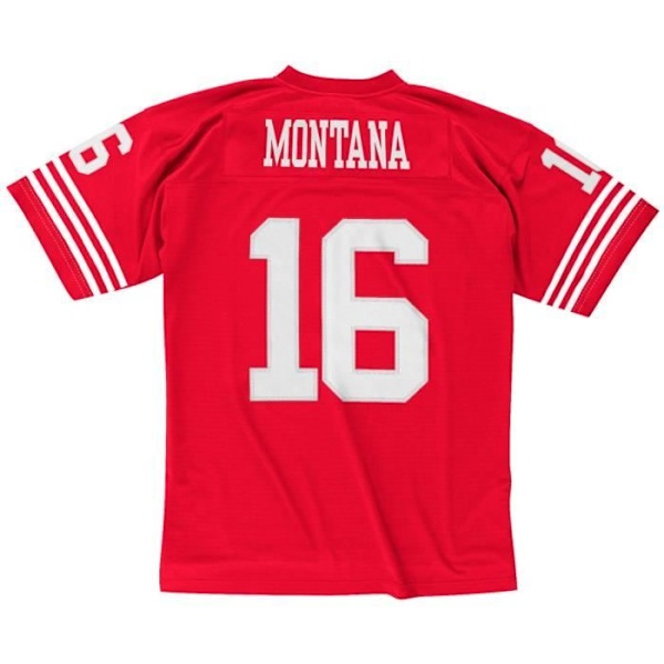 NFL Legacy - San Francisco 49ers 1990 Joe Montana - Punainen - Mies - Mitchell & Ness - Urheiluvaatteet Röd M