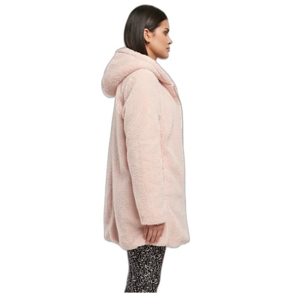 Sherpa-takki naisille Urban Classics - vaaleanpunainen - M - Talviurheilu - Vaellus - Vuori Rosa S