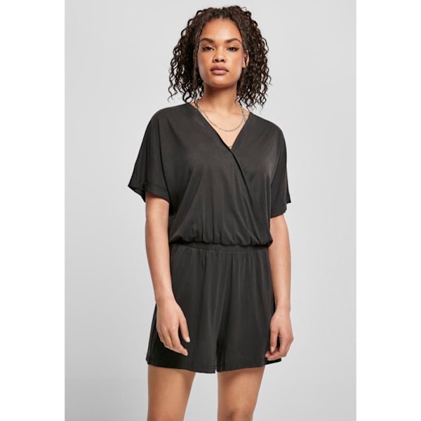 Combishort dame - Urban Classics - Modal - Sort - Store størrelser - Behagelig svart XXXXL