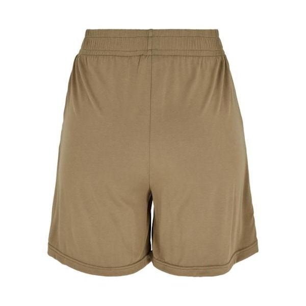 Kort Dame - Urban Classics - Kaki - Blødt Modalstof - Elastisk Talje - Loose Fit grön khaki S