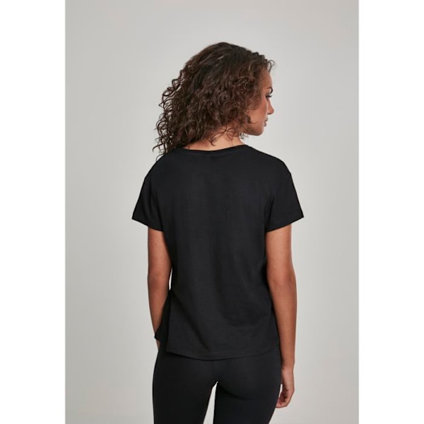 T-shirt til kvinder - MISTER TEE - Venter på fredag - Sort - Korte ærmer - Rund hals sort XL