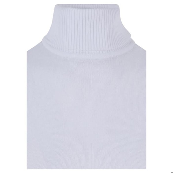 Pull col roulé dame - Urban Classics - Hvid - 70% Viskose - 30% Nylon - Lange ærmer Vit XL