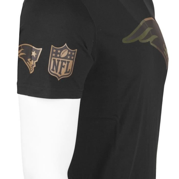 T-shirt NFL - New Era - New England Patriots - Sort / Træ Camo - 100% bomuld - Kortærmet Svart / trä camo M