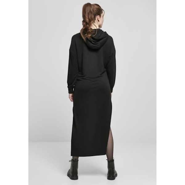 Huppari - Urban Classics - lyhennetty oversized - korkea kaulus - pitkät hihat - musta Svart M