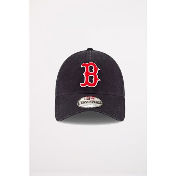 Basebollkeps - New Era - 9TWENTY - Boston Red Sox - 100% Bomull - Unisex - Justerbar blå/röd Unik storlek