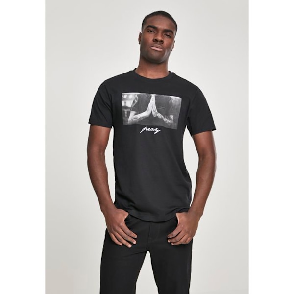 T-paita Mister Tee rukoilee sort XL