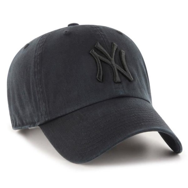 Casquette 47 Brand MLB New York Yankees sort i bomuld Svart