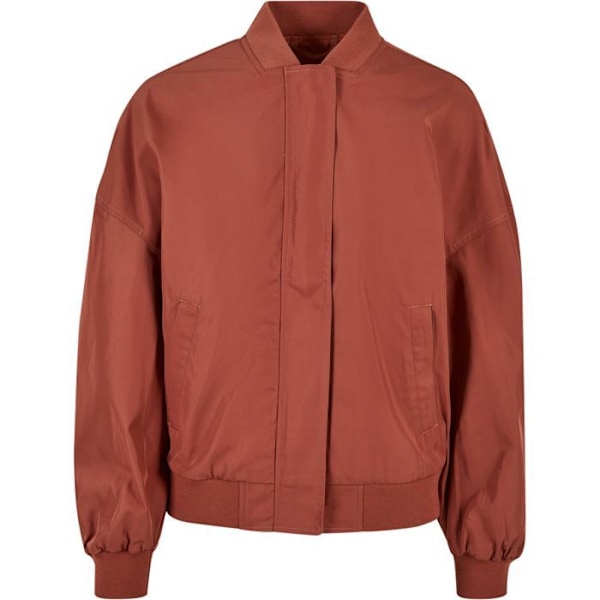 Blouson oversize dame - Urban Classics - Terracotta - Genanvendt polyester - Taffetasfor - 2 lommer terrakotta XXL