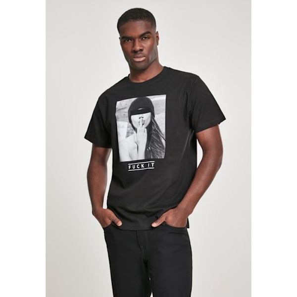 T-shirt Mister Tee skru det. mørk sort M