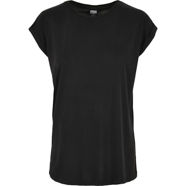 T-shirt dame - Urban Classics - Modal - Sort - XL - Korte ærmer Svart M