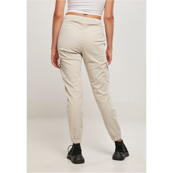 Jogging cargo komfortabel høj talje dame Urban Classics äggskal jag
