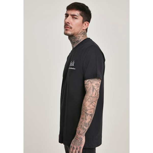 T-paita - Mister Tee - Vittu sinulle perus - 100% puuvillaa - Musta - Lyhyet hihat sort XL