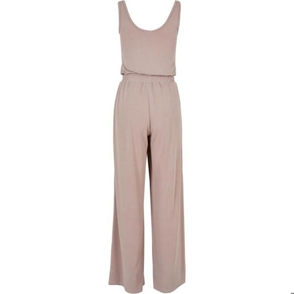 Ærmeløs modal jumpsuit i store størrelser til kvinder Urban Classics rosa XXXXXL