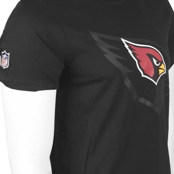 T-paita NFL - New Era - Arizona Cardinals 2.0 - 100% puuvilla - Lyhyet hihat - Musta Svart M